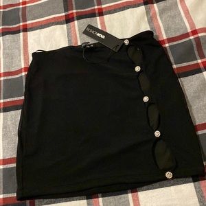 FASHIONOVA Black skirt, Size M